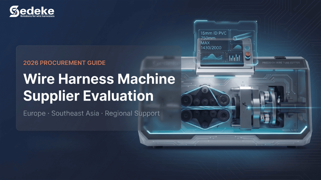 Wire harness machine supplier evaluation guide for European and Southeast Asian manufacturers — Sedeke 2026