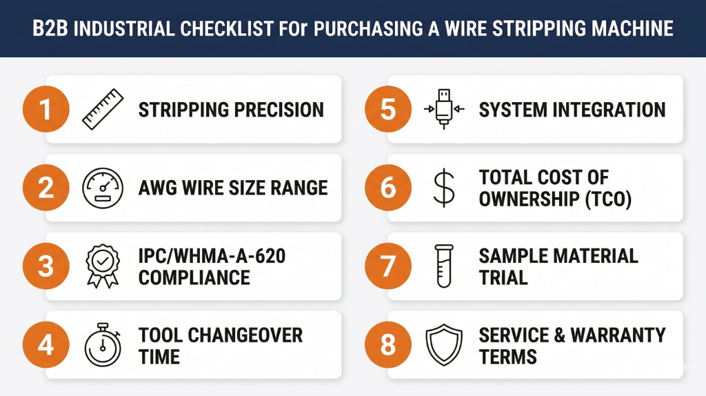 8 pre-purchase questions for wire stripping machine evaluation — Sedeke technical guide