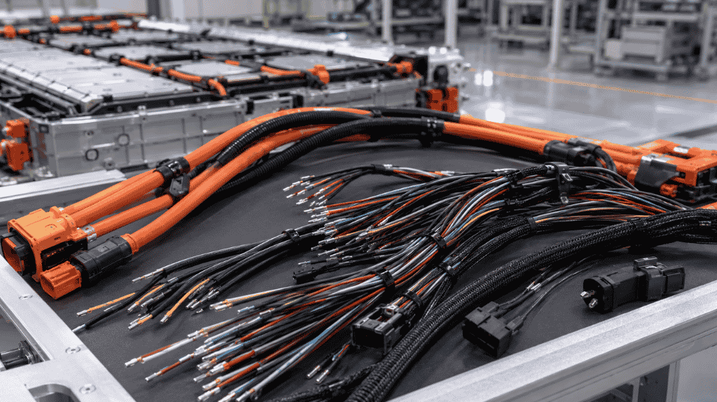 automatic wire cutting and stripping machine for automotive wire harnesses