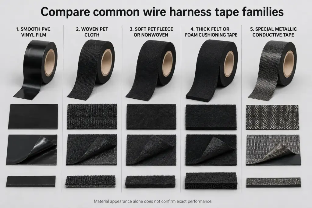 tape-family comparison