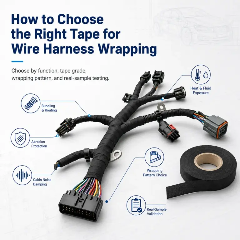 Choose the Right Tape for Wire Harness Wrapping