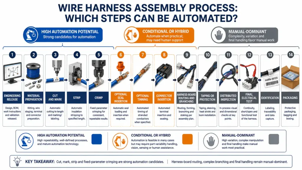 wire harness assembly process