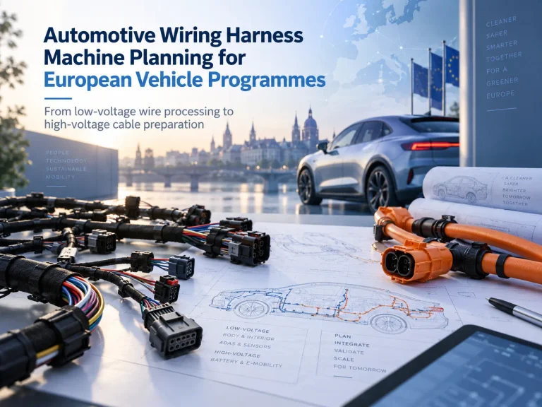Europe’s automotive wiring harness market how to plan your next equipment investment