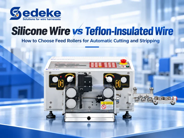 Automatic Wire Cutter for Silicone and Teflon Wire
