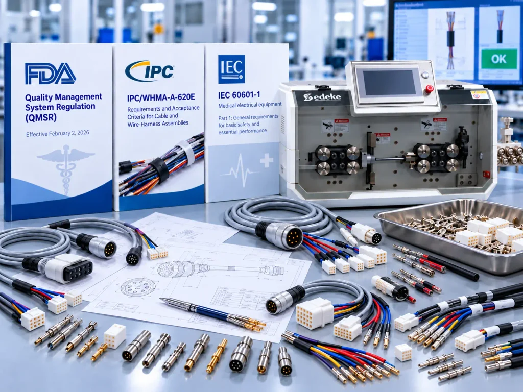 Medical Cable Assembly Production from trial evidence